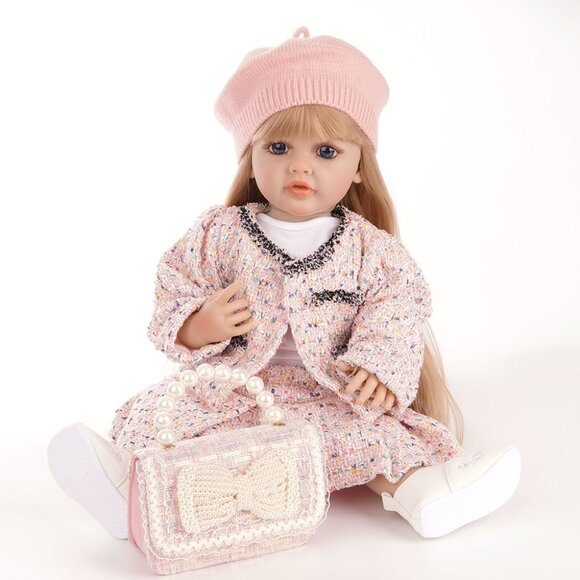 55 cm Tall Babylistic Soft Silicone Vinyl Talking Reborn Doll very realistic - Picture 3 of 10